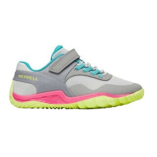 Merrell Minimalne buty biegowe Trail Glove 7 A/C szare/różowe/lime dziewczęce