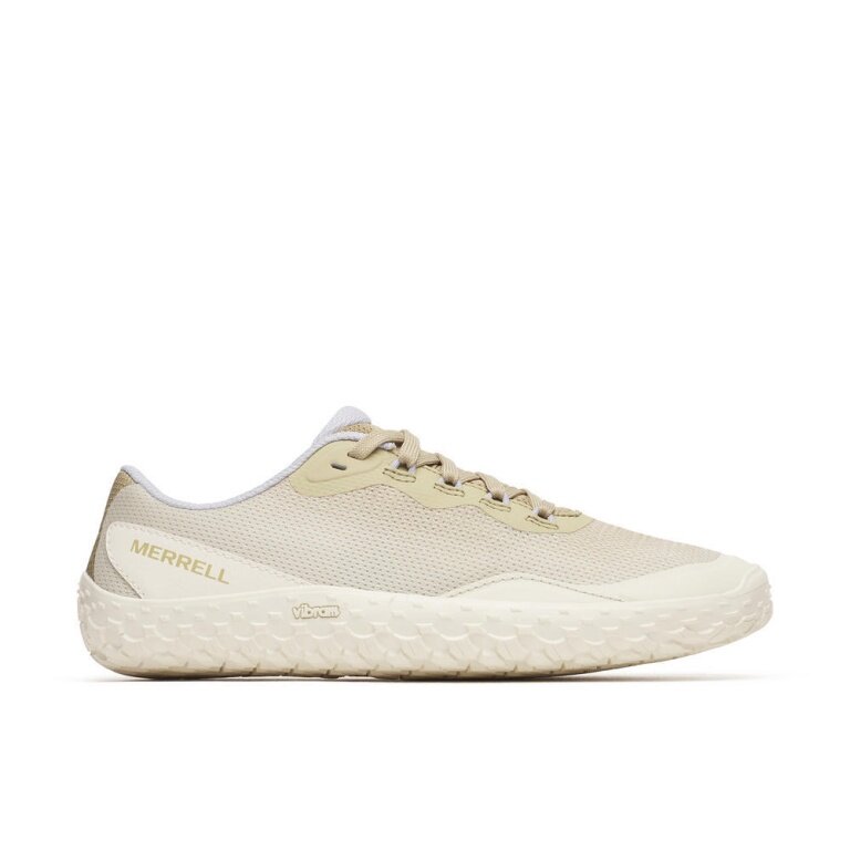 Buty biegowe Merrell Minimal Vapor Glove 7 (buty do biegania na bosaka) jasnobrązowe/beżowe damskie