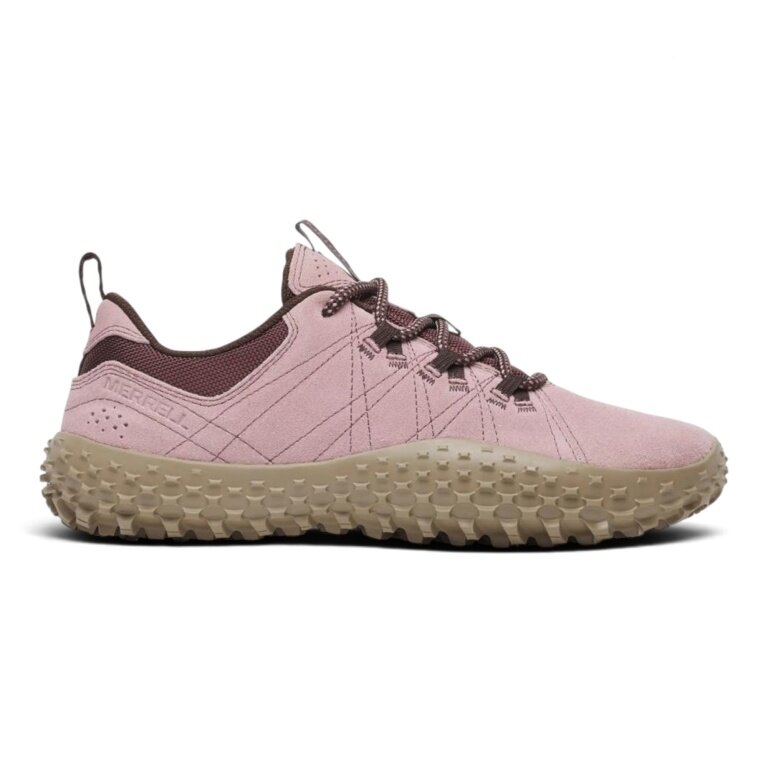 Merrell Minimalne Sneakersy Wrapt (Buty do biegania na bosaka, skóra) różowy/burgundowy damskie