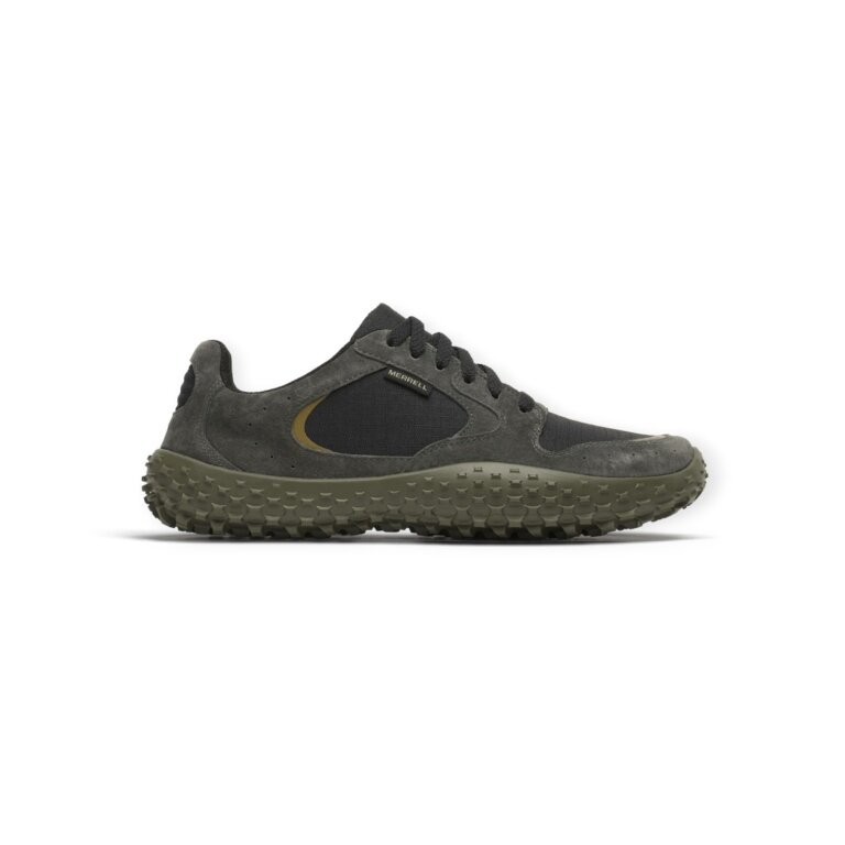 Merrell Minimalne Sneakersy Wrapt (Buty do biegania na bosaka, wodoodporne) ciemnozielone/czarne męskie