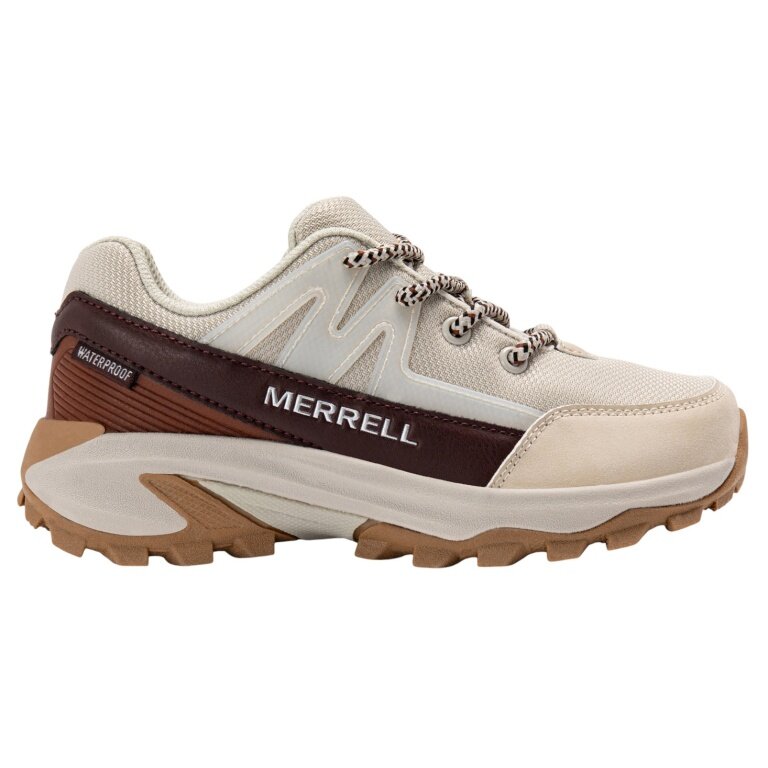Buty trekkingowe Merrell Moab Speed 2 FST (wodoodporne) beżowo-brązowe dla chłopców