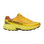 Buty biegowe Merrell Trail Agility Peak 5 (wygodny komfort noszenia, płyta ochronna) żółte męskie