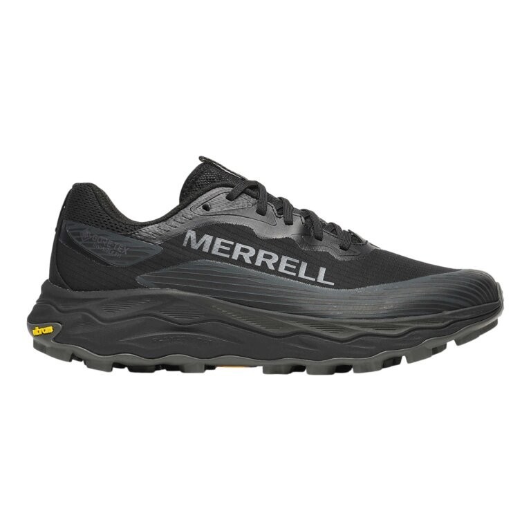 Buty biegowe Merrell Trail Agility Peak 6 GTX (wodoodporne, Rock Plate) czarne męskie