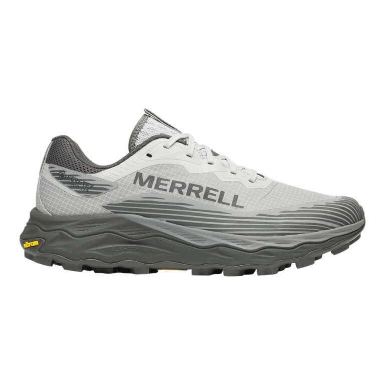 Buty biegowe Merrell Trail Agility Peak 6 GTX (wodoodporne, Rock Plate) szare męskie