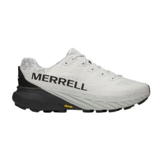 Buty biegowe Merrell Trail Agility Peak 5 (komfort noszenia, płyta ochronna) białe/czarne męskie