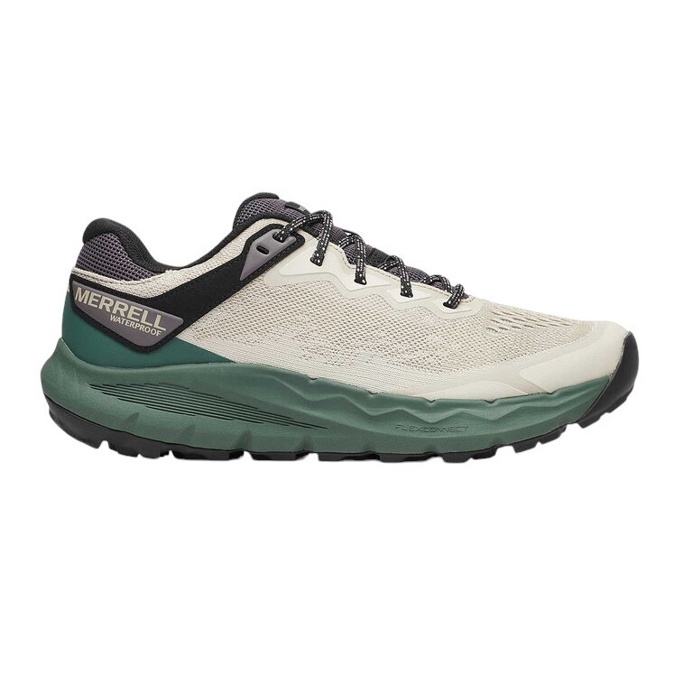 Buty biegowe Merrell Trail Nova 4 WP (wodoodporne) beżowo/turkusowe męskie