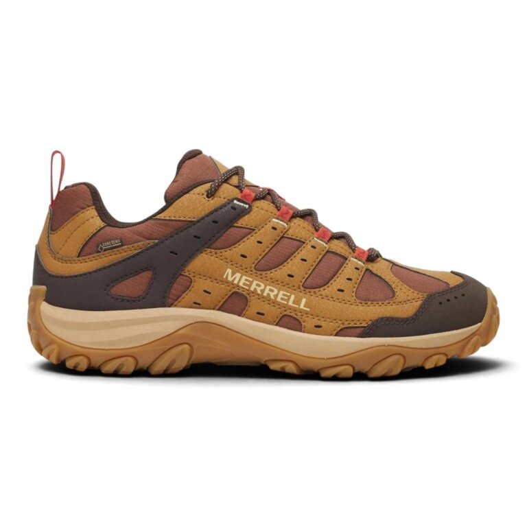 Buty trekkingowe Merrell Accentor 4 Sport GTX (syntetyk/siateczka, wodoodporne) brązowe męskie