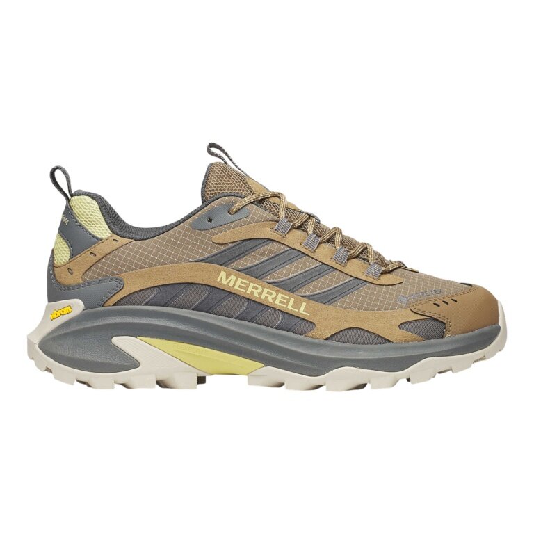 Buty trekkingowe Merrell Moab Speed 2 GTX (szlak, wodoodporne) jasnobrązowe/szare męskie