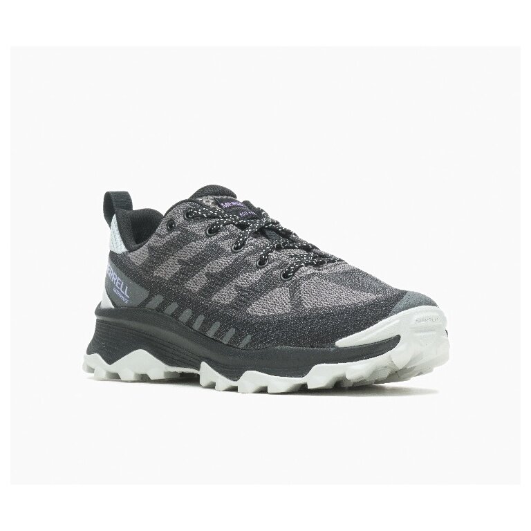 Merrell Buty trekkingowe Speed Eco WP (wodoodporne, oddychające) charcoal/orchidpink Damskie