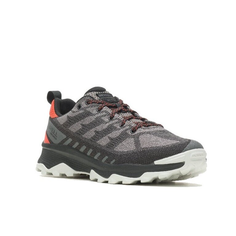 Merrell Buty trekkingowe Speed Eco WP (wodoodporne, oddychające) charcoal/czerwony mężczyźni