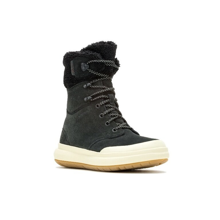 Merrell zimowe botki Marquette Thermo Tall Zip wodoodporne (skóra zamszowa, wodoodporne) czarne Damskie