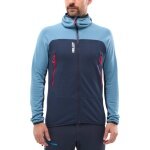 Kurtka polarowa Millet Fusion Grid Hoodie (Polartec, oddychająca) granatowa/szafirowa męska