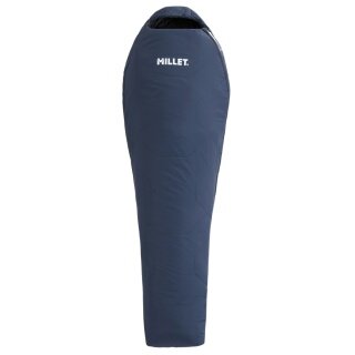 Śpiwór Millet Baikal 600 (śpiwór na 2 sezony, prawy) - zamek błyskawiczny po lewej stronie - niebieski szafir.