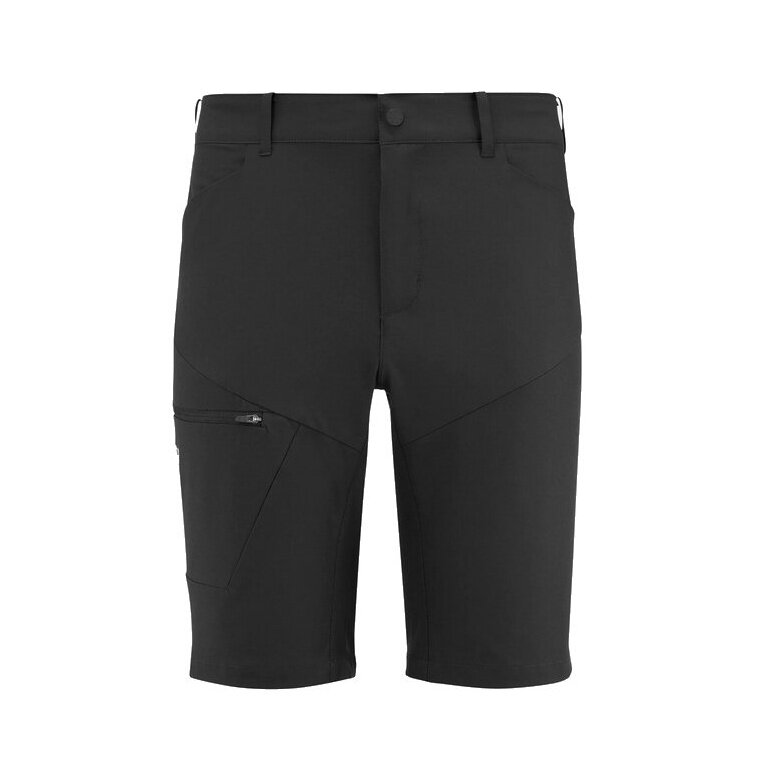 Millet Spodnie trekkingowe Wanaka Stretch III Short (4-kierunkowy stretch, szybkoschnący, lekki) krótkie czarne męskie