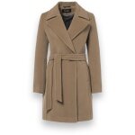 Milo płaszcz zimowy Bella (mieszanka wełny, z kapturem) czarny damski (Kopie)