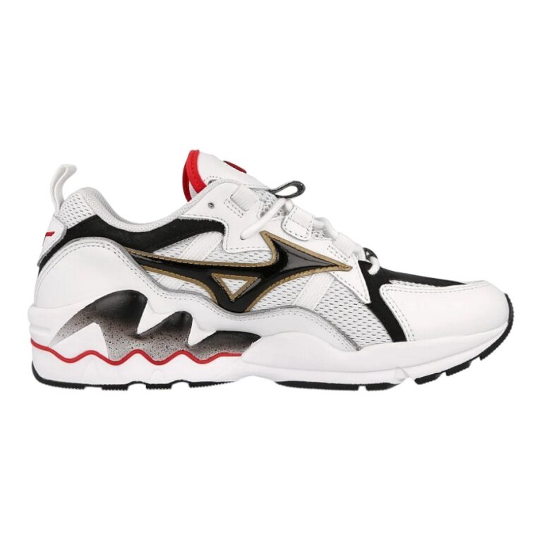 Mizuno Sneakers Wave Rider 1 OG biało/czarny/czerwony męskie