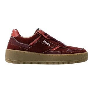 MoEa Sneaker Gen1 - Winogrona Zamsz Różowy i Czerwony - bordowy