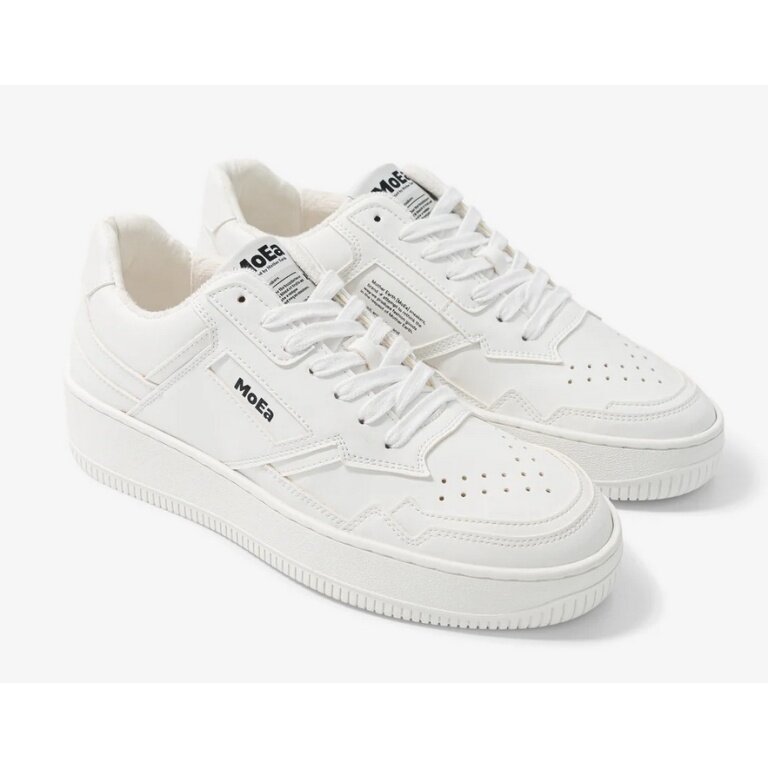 MoEa Sneaker Gen1 Corn Full White - biały