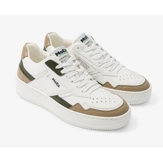 MoEa Sneaker Gen1 Kaktus Tricolor - biały/brązowy/czarny