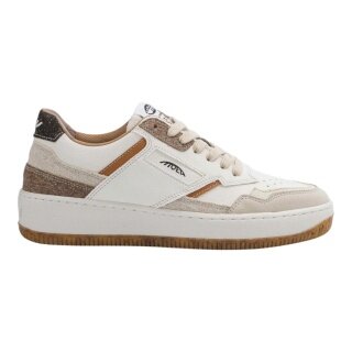 MoEa Sneaker Origin - Palm - biały/brązowy