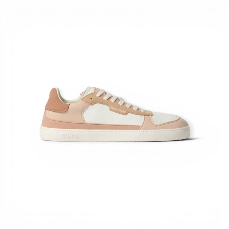 Muris buty sportowe Barfussschuhe Majorca różowo/brązowo/białe damskie