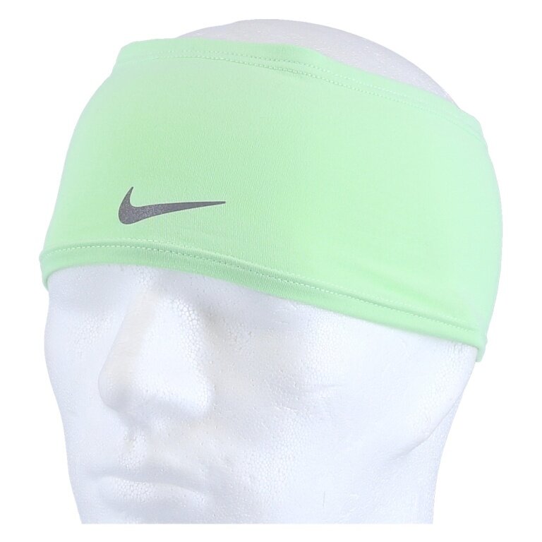 Nike Opaska Dri Fit Swoosh 2.0 (88% rec. Poliester) zielona - 1 sztuka
