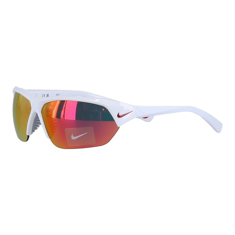 Okulary przeciwsłoneczne Nike Vision Sport Skylon Ace białe/czerwone - 1 para okularów z etui ochronnym