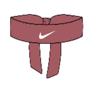 Nike Opaska Premier Head Tie lawendowy adobe - 1 sztuka