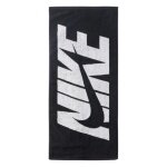 Ręcznik Nike Jacquard Towel Medium Graphic (100% bawełna) czarny/biały 80x35cm