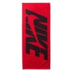 Ręcznik Nike Jacquard Towel Medium Graphic (100% bawełna) czarny/czerwony 80x35cm