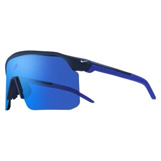 Okulary przeciwsłoneczne Nike Vision Sport Expedition Shield IB6562X-492 matowy niebieski - 1 para okularów z etui ochronnym