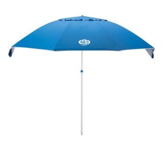 Nils Camp Parasol NC7822 XL (ochrona UV) niebieski - 220x190x125cm