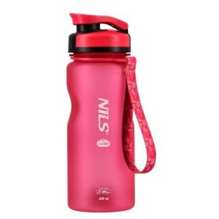 Nils Camp Butelka NC1740 Tritan (bez BPA) 600ml różowa/różowa