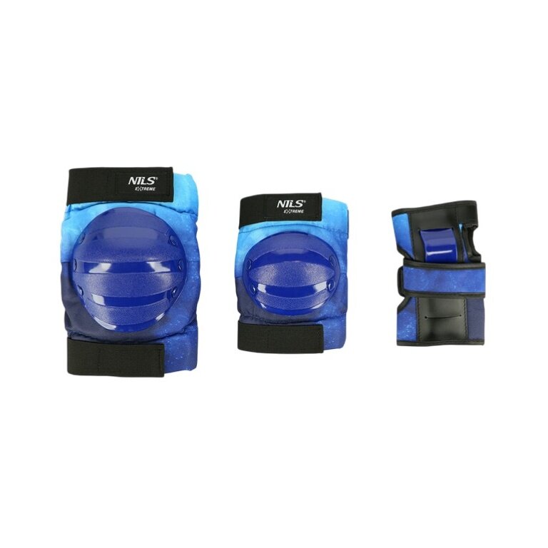 Zestaw ekstremalnej ochrony Nils H734 (2x ochraniacze na kolana, 2x ochraniacze na łokcie, 2x ochraniacze na nadgarstki) - zestaw 6 sztuk