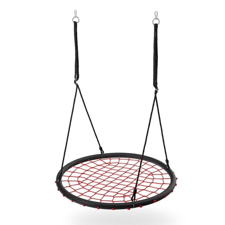 Nils Huśtawka Storchennest NB5038 - czerwona - 100 cm średnicy