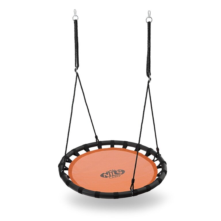 Nils Huśtawka Storchennest NB5034 - pomarańczowa - 100 cm średnicy