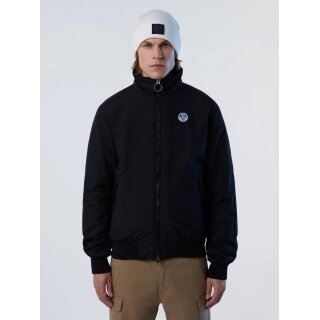 North Sails Kurtka przejściowa Sailor Jacket (stojący kołnierz, wodoodporna, wiatroszczelna) czarna męska
