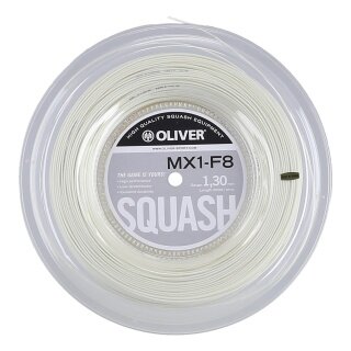 Oliver Squashowa struna MX1 F8 biała 200m rolka