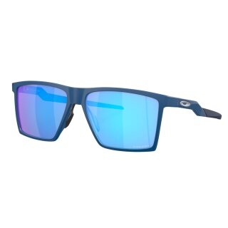 Okulary przeciwsłoneczne Oakley Futurity sun (kolor szkła: Prizm sapphire) granatowe satynowe - 1 para okularów