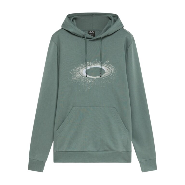Hoodie Oakley Kapuzenpullover Lunar Ellipse (z czesanej bawełny) aviator zielony męski