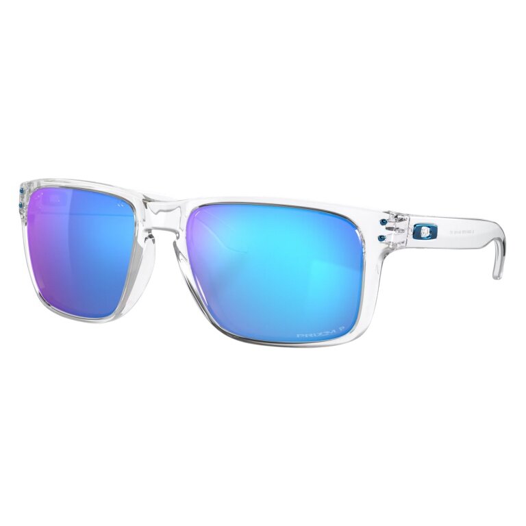 Okulary przeciwsłoneczne Oakley Holbrook XL Polaryzowane (kolor szkła: Prizm sapphire polarized) przezroczyste błyszczące - 1 para okularów