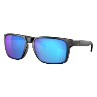 Okulary przeciwsłoneczne Oakley Holbrook XL Polaryzowane (kolor szkła: Prizm sapphire polarized) czarny mat - 1 para okularów