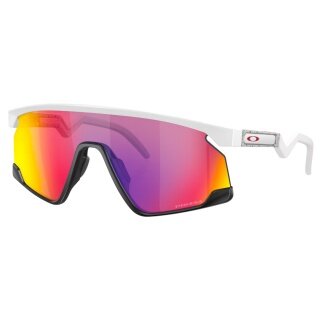 Okulary przeciwsłoneczne Oakley Bxtr (kolor szkła: Prizm road) matowa biel - 1 para okularów
