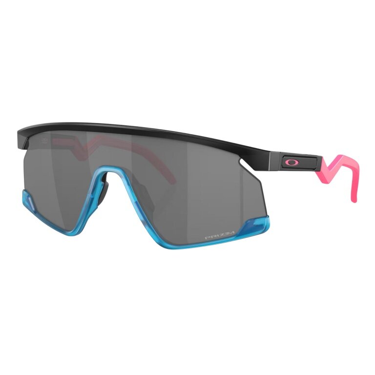 Okulary przeciwsłoneczne Oakley Bxtr (kolor szkła: Prizm black) matowa czerń/róż - 1 para okularów