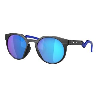 Okulary przeciwsłoneczne Oakley Hstn Polaryzowane (kolor szkła: Prizm sapphire polarized) 924204 czarny mat - 1 para okularów