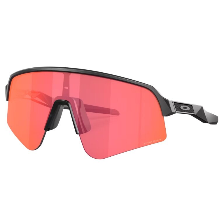 Okulary przeciwsłoneczne Oakley Sutro Lite Sweep (kolor szkła: Prizm trail torch) matowy w kolorze węgla - 1 para okularów z twardym etui.