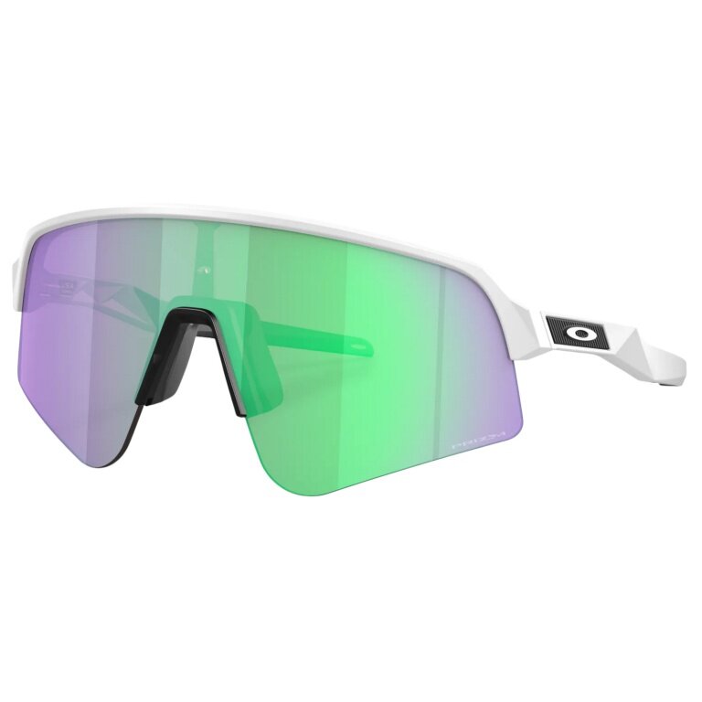 Okulary przeciwsłoneczne Oakley Sutro Lite Sweep (kolor szkła: Prizm road jade) matowa biel 946504 - 1 para okularów z twardym etui.
