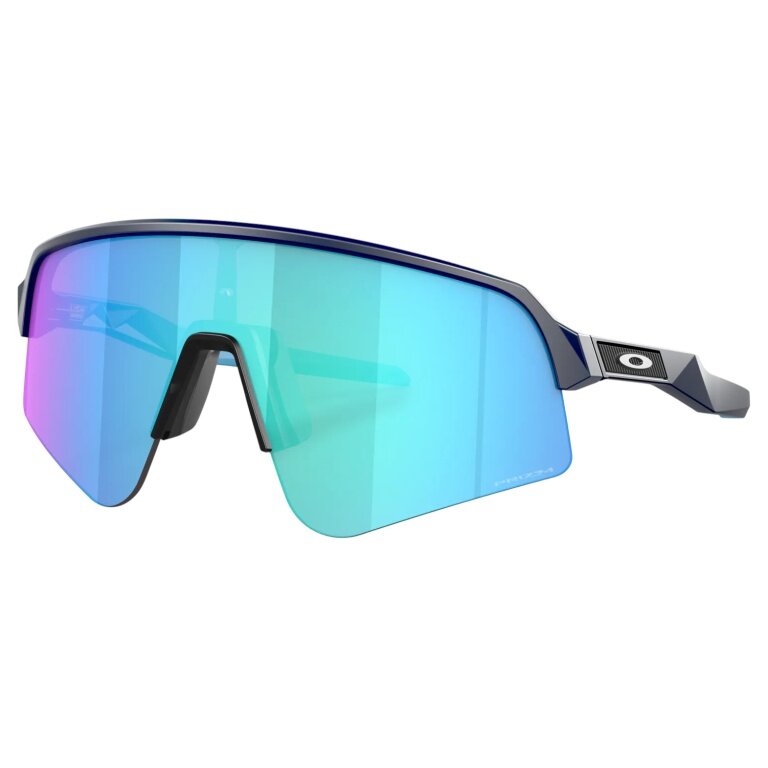 Okulary przeciwsłoneczne Oakley Sutro Lite Sweep (kolor soczewek: Prizm sapphire) matowy granatowy - 1 para okularów z twardym etui.