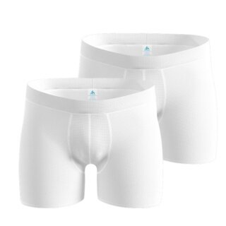 Odlo bielizna męska bokserki Active Light (lekkie, oddychające) białe - 2 sztuki w opakowaniu