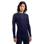 Odlo Longsleeve Performance Warm Blackcomb (ciepłe, bezszwowe, szybko schnące) bielizna granatowa męska